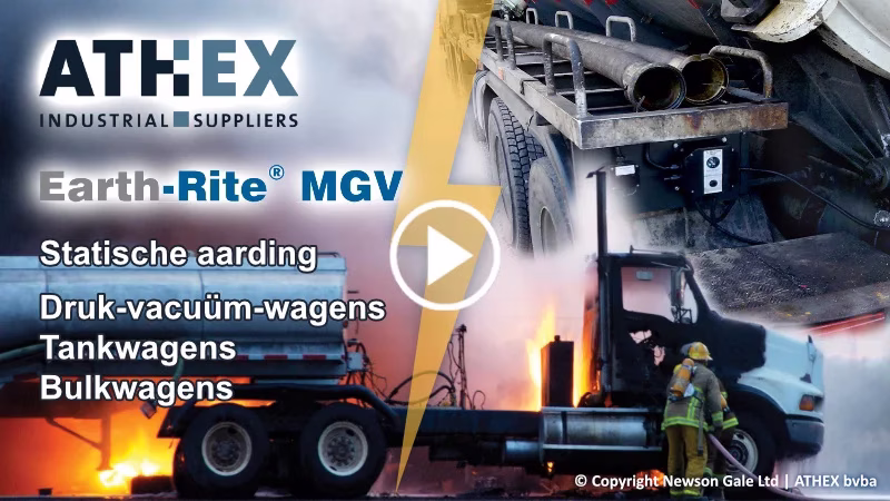 Statische aarding druk vacuiüm wagens zuigwagens tankwagens bulkwagens - ATHEX Industrial Suppliers